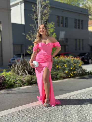VESTIDO JANINE ROSA