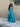 Vestido Cassandra azul-petróleo, fotografia adicional 3