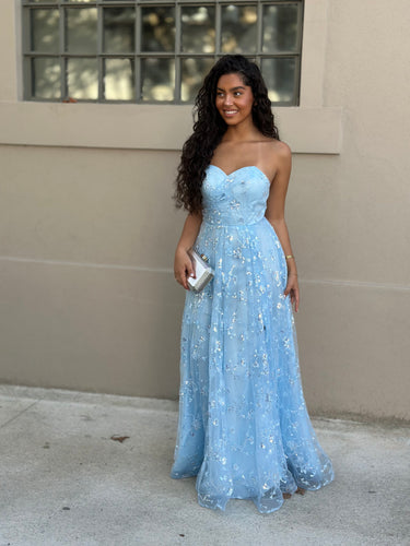 Vestido Isis azul claro