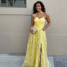 Vestido Isis amarelo, imagem principal do vestido