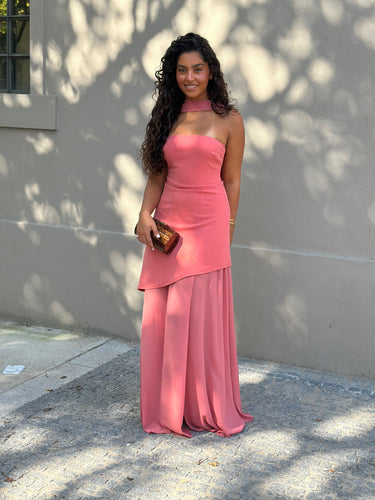 Vestido Madison rosa coral