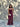 Vestido Madison Bordeaux