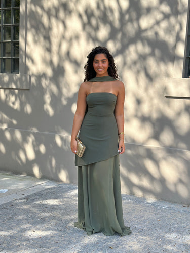 Vestido Madison verde olive