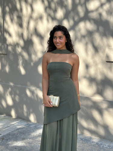 Vestido Madison verde olive