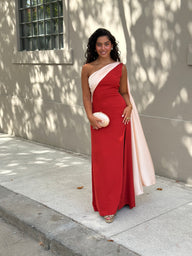 Vestido Marah terracota