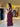 Vestido Neuza burgundy