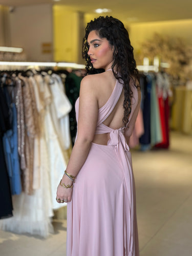 Vestido Neuza rosa