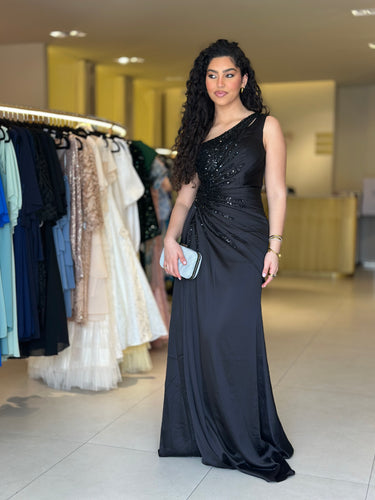 Vestido Constança preto
