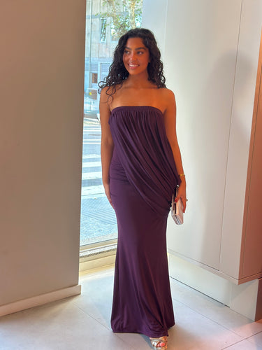 Vestido Ginny ameixa