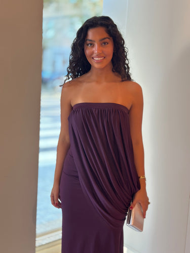 Vestido Ginny ameixa