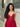 Vestido Isabel bordeaux