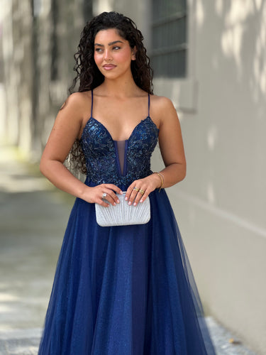 Vestido Isabel azul