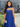 Vestido Marina azul