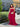 Vestido Marina vermelho