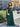 Vestido Marina verde