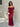 Vestido Diana bordeaux