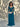 Vestido Wonderland petróleo