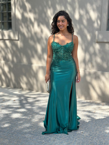 Vestido Ivy verde