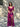 Vestido Raquel rosa malva