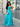 Vestido Nancy azul turquesa