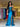 Vestido Ivy azul petróleo