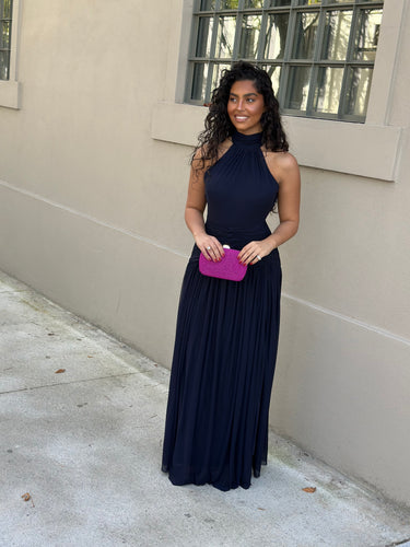 Vestido Noa azul navy