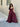 Vestido Denise burgundy