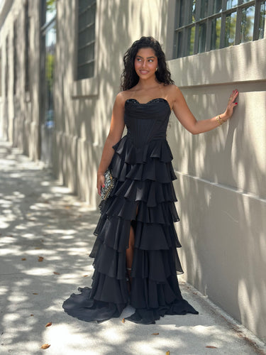 Vestido Madalena preto