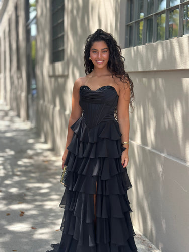 Vestido Madalena preto