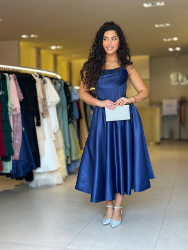 Vestido Mini Catarina azul navy