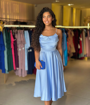 Vestido Gio azul claro