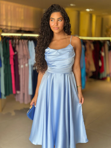 Vestido Gio azul claro