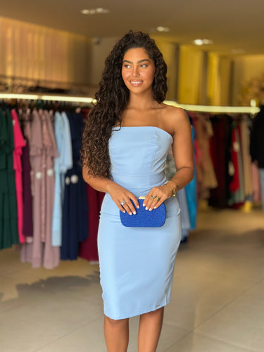 Vestido Adele azul claro