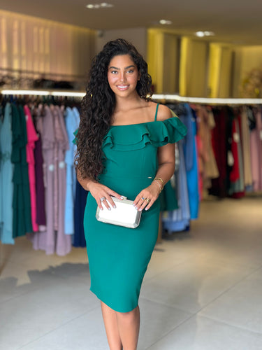 Vestido Nicole verde