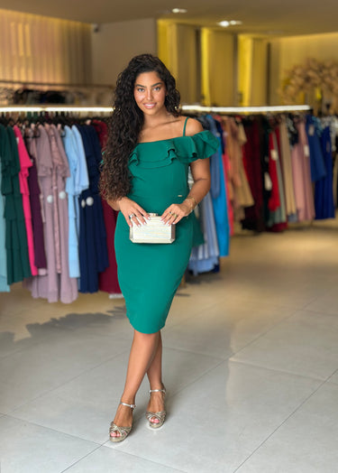 Vestido Nicole verde