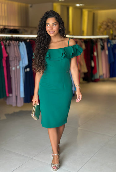 Vestido Nicole verde