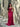 Vestido Ivy bordeaux