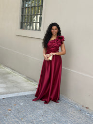 Vestido Angie XL Bordeaux