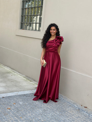 Vestido Angie XL Bordeaux