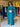 Vestido Camila azul-petróleo, fotografia 5 do modelo