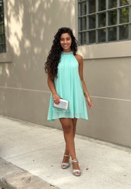 Vestido joy verde sage