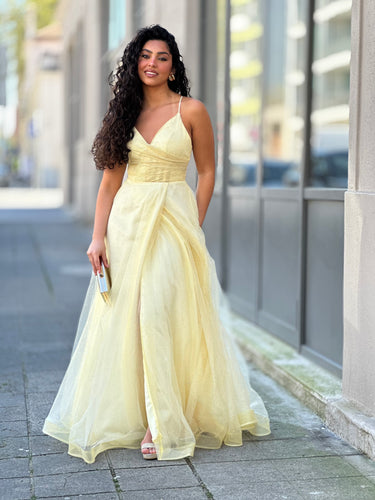 Vestido Benedita amarelo