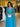 Brenda azul turquesa