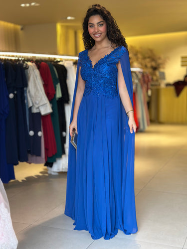 Vestido Brenda Azul Royal - SwagStore