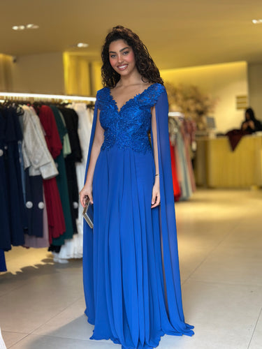 Vestido Brenda Azul Royal - SwagStore