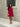 Vestido joy bordeaux