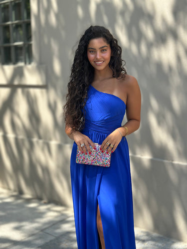 Vestido Wanda azul royal