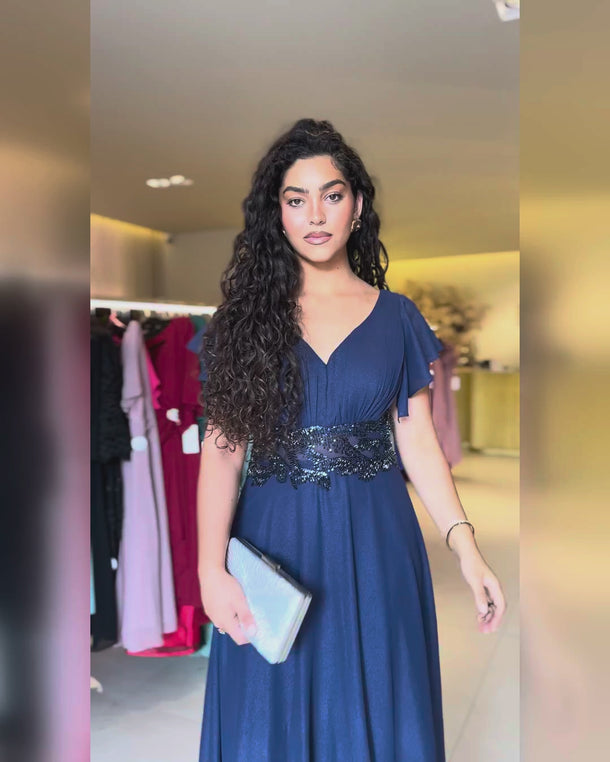 Tyra azul navy